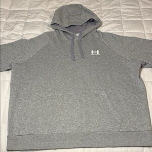 Under Armour Fleece Cotton-Blend ColdGear Short Sleeve Hoodie Sweatshirt